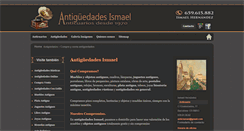 Desktop Screenshot of antiguedades-ismael.com